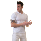 White European Made & Designed Premium Quality T-Shirt - Crew Neck Short Sleeve T-Shirts